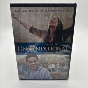 Unconditional DVD - Heartfelt Drama with Black and Blue Cover